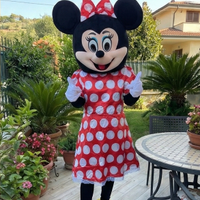 Mascotte Minnie costume carnevale adulto