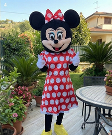 Mascotte Minnie costume carnevale adulto