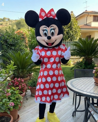 Mascotte Minnie costume carnevale adulto