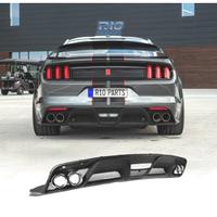 DIFUSORE FORD MUSTANG 15-17 LOOK GT350 + TERMINALI