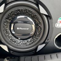 Subwoofer phonocar già amplificato