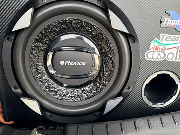 Subwoofer phonocar già amplificato