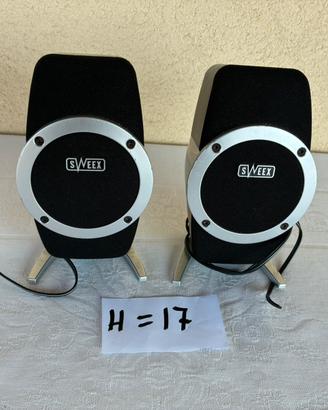 2 mini casse altoparlanti