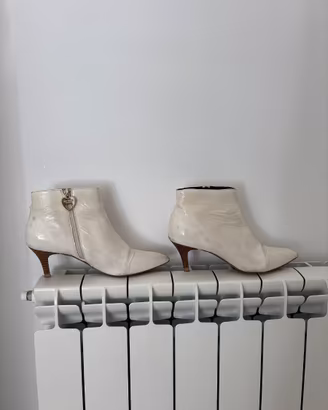 Stivaletti bianchi Twin set 38