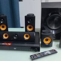  blu- ray disc  home theater LG  5.1
