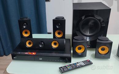  blu- ray disc  home theater LG  5.1
