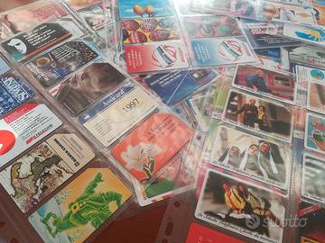 COLLEZIONE schede tel. datate e di rara compos..