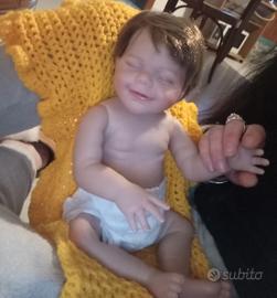 bambola Reborn in silicone vinilicob