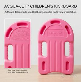 Tavoletta Nuoto Bimbo / Bambina - Acqua-Jet Rosa