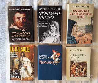 Lotto biografie storiche re, filosofi, condottieri