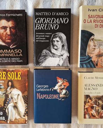 Lotto biografie storiche re, filosofi, condottieri