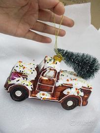 Addobbo per albero di Natale in vetro soffiato