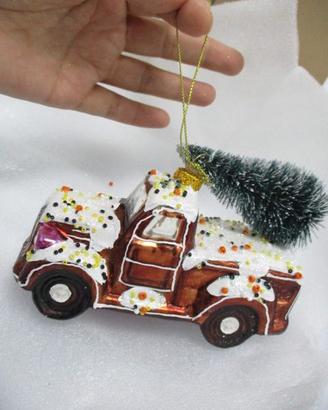 Addobbo per albero di Natale in vetro soffiato