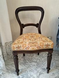 Sedia in stile inglese