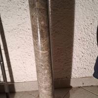 Colonnina da arredamento in marmo dark