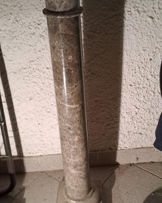 Colonnina da arredamento in marmo dark