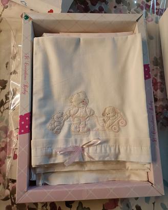 Lenzuolini per culla neonata