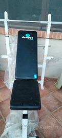 Panca con bilanciere + power crunch