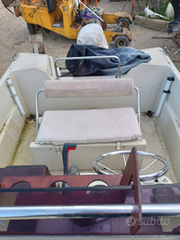 Barca open con motore