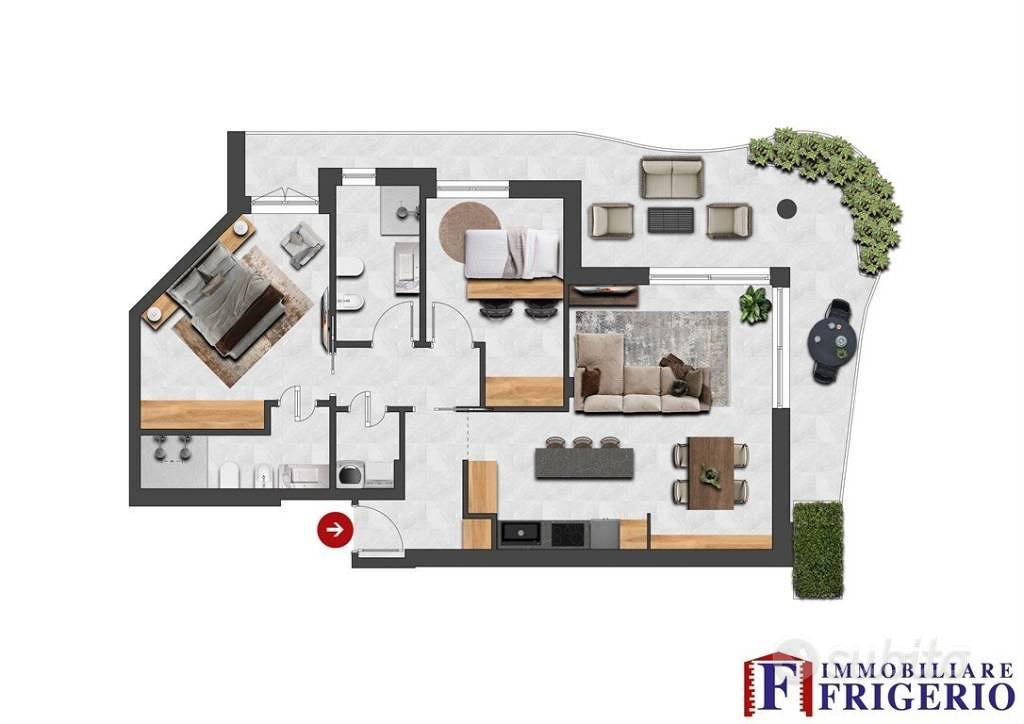 Appartamento – Cisano Bergamasco, Villasola, Bergamo - Vista 2