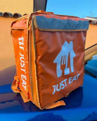 Kit Rider Just Eat - Giacca + Zaino Originali