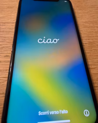 iPhone X 256 gb nero