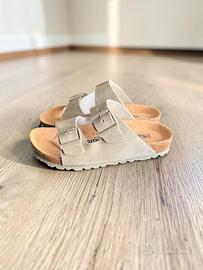 Birkenstock Arizona Taupe 37 Soft Footbed