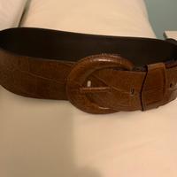 Cintura color tabacco