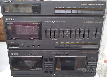 Stereo "Philips" Radio e Musicassette