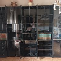 Soggiorno componibile laccato