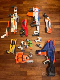Pistole Nerf lotto