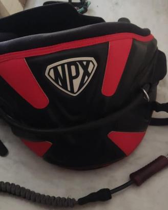 Trapezio e leash da kyte surf