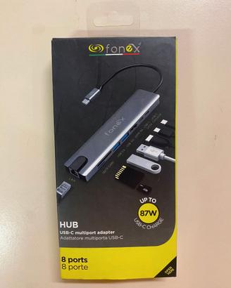 USB-C Multiport Adapter fino a 87W di carica