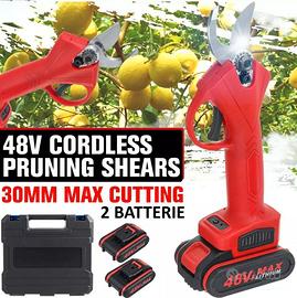 Cesoia elettrica 2 batterie 48V