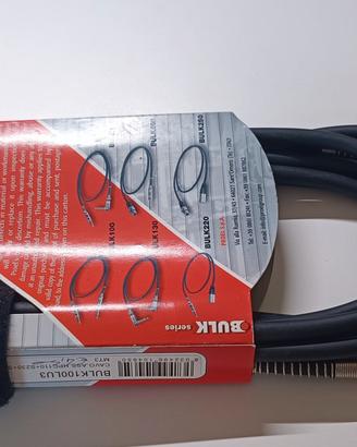 Cavo audio Bulk Series Jack 6.3 mml