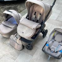 Trio Chicco Style Go Beige-Sabbia completo