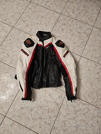 Giacca Moto in pelle Mtech tg 48