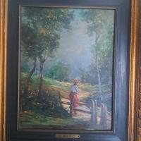 dipinto su tavola luigi bosio