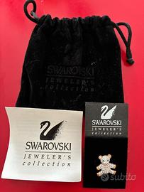 Spilla swarovski orso con brillantini