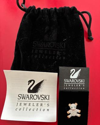 Spilla swarovski orso con brillantini