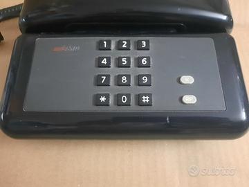 Telefono sip fisso anni 90 nero