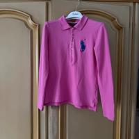 Polo Ralph Lauren rosa bambina/o taglia M 8/10