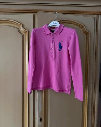 Polo Ralph Lauren rosa bambina/o taglia M 8/10