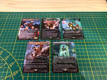 Set Carte Wolverine MTG Marvel Fan-Made