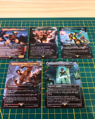 Set Carte Wolverine MTG Marvel Fan-Made
