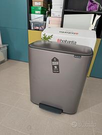 pattumiera nuova 60lt Brabantia Bo pedal bin