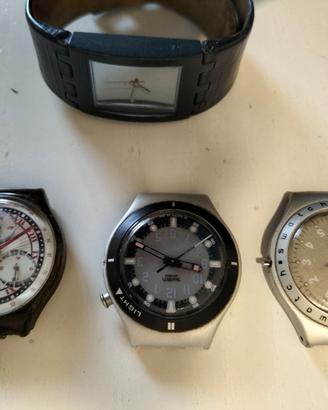 Blocco orologi Swatch vintage