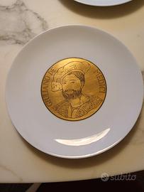 Piatti Fornasetti "Signoria Medicea"