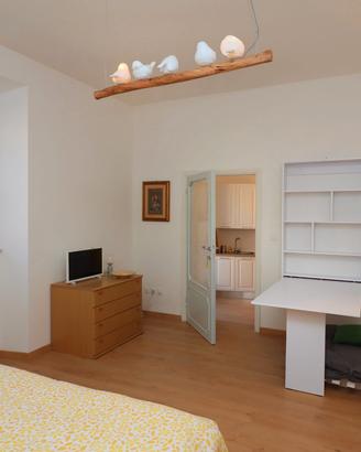 Camera panoramica e nuova in appartamento