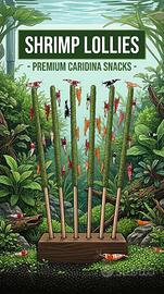 Lollipop per Caridine 6 pz+15 pignette di ontano